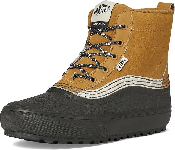 Vans U MTEtm Standard Mid Waterproof Snow Shoes Tan/Black : Men's 6 - Women's 7.5 Medium, Leather - Image 5