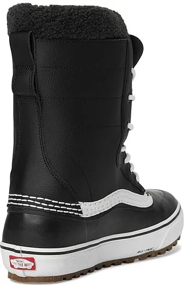 Vans U MTEtm Standard Waterproof Snow Shoes Black/White : Men's 10.5 - Women's 12 Medium, Leather - Image 4