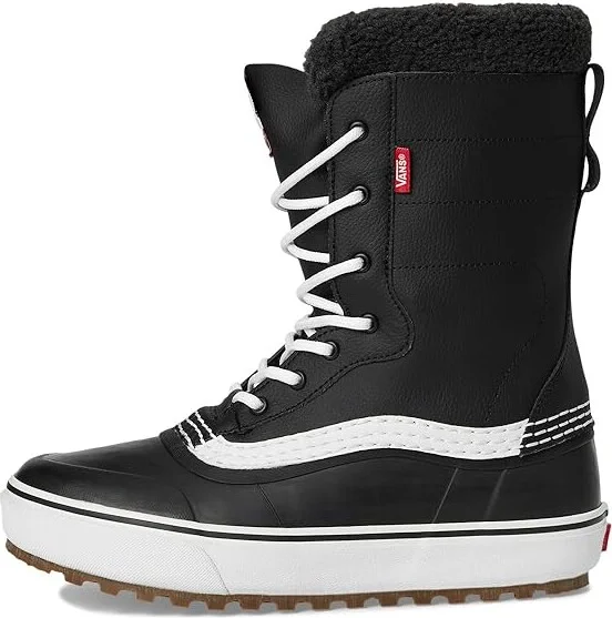Vans U MTEtm Standard Waterproof Snow Shoes Black/White : Men's 10.5 - Women's 12 Medium, Leather - Image 6