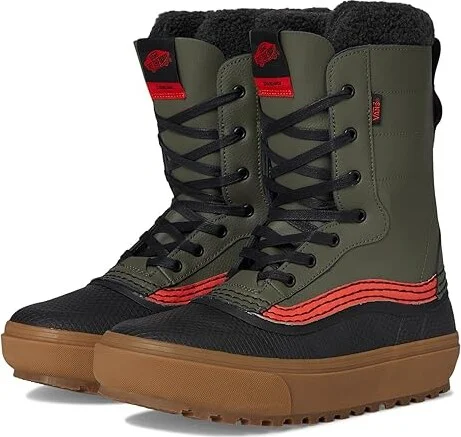 Vans U MTEtm Standard Waterproof Snow Shoes Green/Gum : Men's 7.5 - Women's 9 Medium, Leather