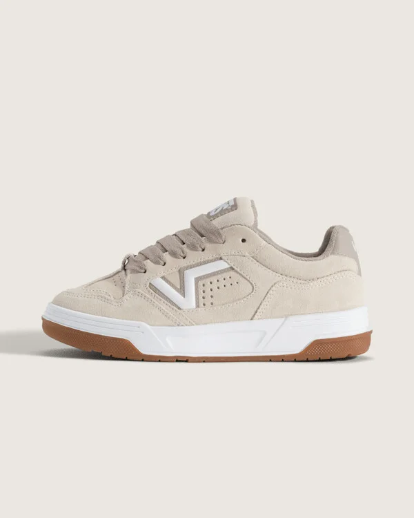 Vans Upland Shoes (Turtledove Beige) - 3.5 Boys / 5.0 Women