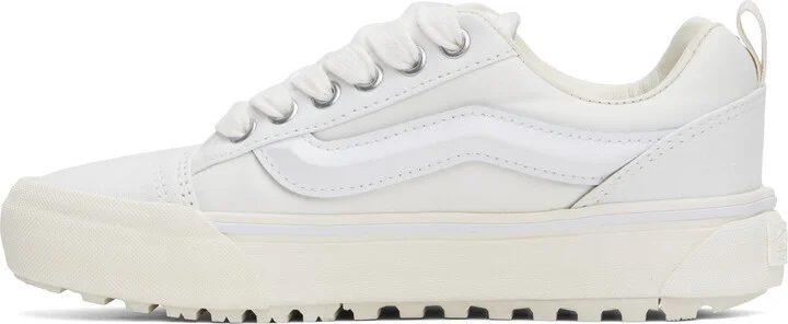 Vans White Knu Skool Mte-1 Sneakers - Image 3