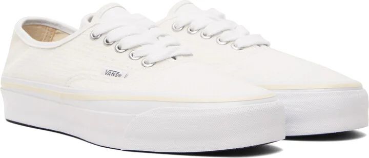 Vans White LX Authentic 44 Kickdown Sneakers - Image 4