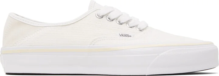 Vans White LX Authentic 44 Kickdown Sneakers