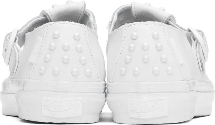 Vans White LX Mary Jane 93 Sneakers - Image 2