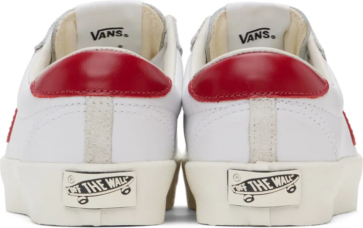 Vans White Premium Sport Low 73 Sneakers - Image 2