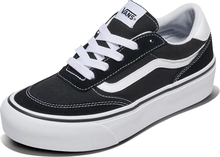 Vans Women's Brooklyn LS Platform Shoe | Chunky Low-Top Sneakers for Fashion