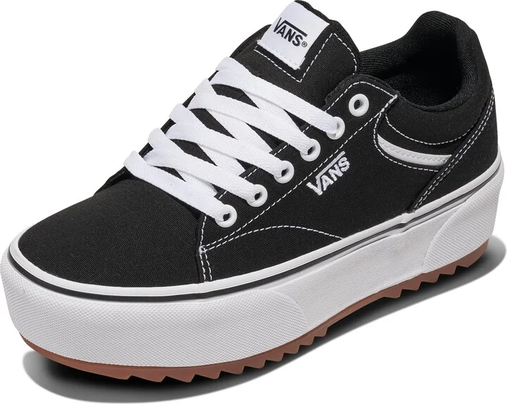 Vans Women's Seldan Platform ST Shoe | Retro Tennis Inspired Sneakers for Fashion & Everyday Wear