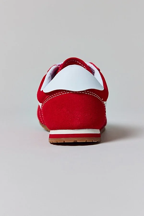 Vans Women's Super Lowpro Sneaker in Racing Red - Image 4