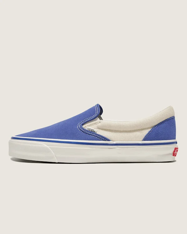 Vans X Thalia Surf Slip-On Shoes (Blue / Marshmallow White) - 9.5 Men 11.0 Women