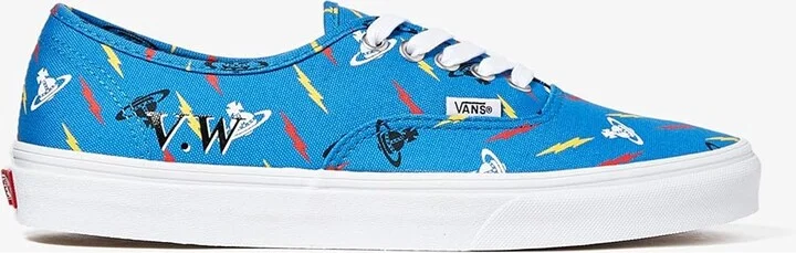 Vans x Vivienne Westwood Authentic Athletic Shoes Thunderbolt Orbs/True White : Men's 5 - Women's 6.5 Medium - Image 2