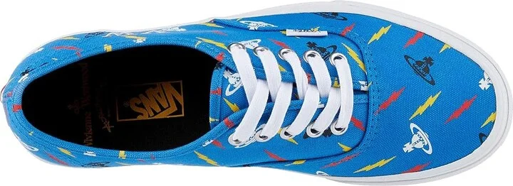 Vans x Vivienne Westwood Authentic Athletic Shoes Thunderbolt Orbs/True White : Men's 5 - Women's 6.5 Medium - Image 3