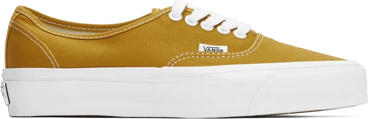 Vans Yellow Premium Authentic 44 Sneakers