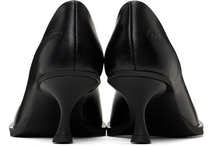 VAQUERA Black Cowgirl Kitten Heels - Image 2