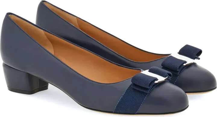 Vara 30mm leather pumps - Image 2