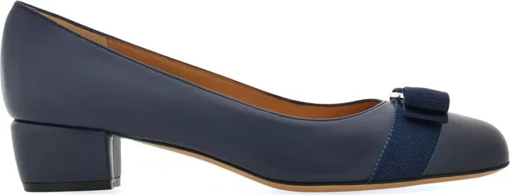 Vara 30mm leather pumps