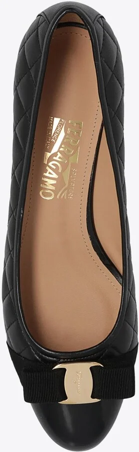 Vara 40 Quilted Leather Pumps - Image 3