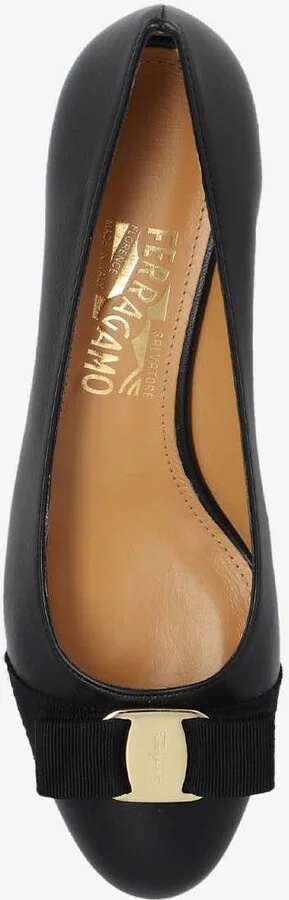 Vara Bow 30 Leather Pumps - Image 3