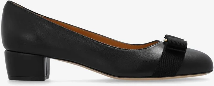 Vara Bow 30 Leather Pumps
