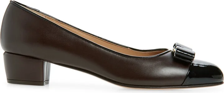 Vara Bow Cap Toe Pump - Image 3