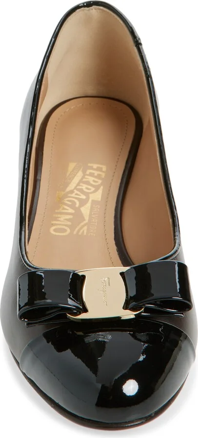 Vara Bow Cap Toe Pump - Image 4