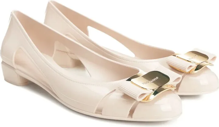 Vara-bow cut-out pumps - Image 2