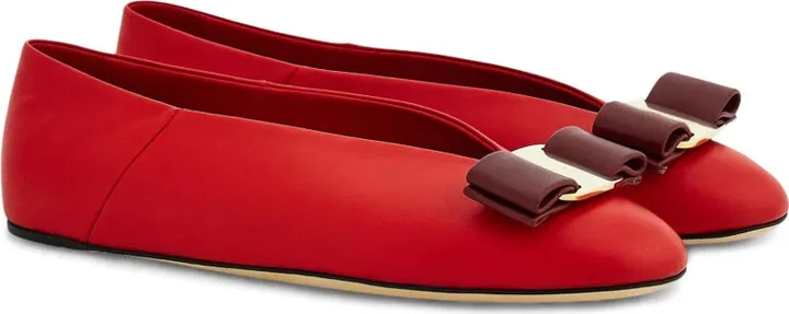 Vara bow-detail ballet flats - Image 2
