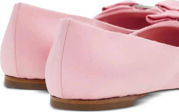 Vara bow-detailing leather loafers - Image 3