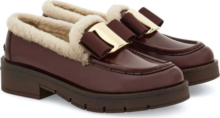 Vara Bow lined loafers - Image 2