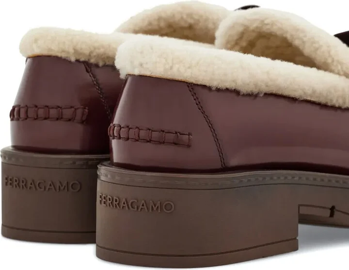 Vara Bow lined loafers - Image 3
