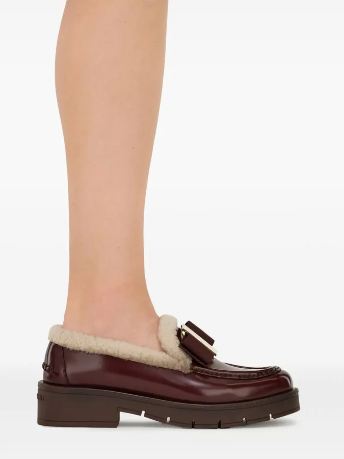 Vara Bow lined loafers - Image 5