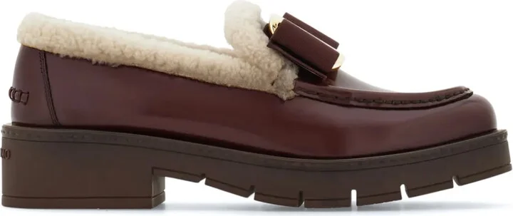 Vara Bow lined loafers