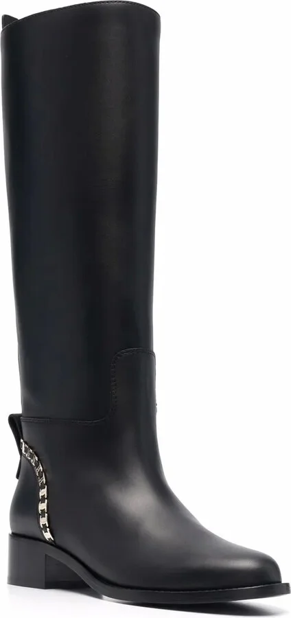 Vara Chain knee-high boots - Image 2