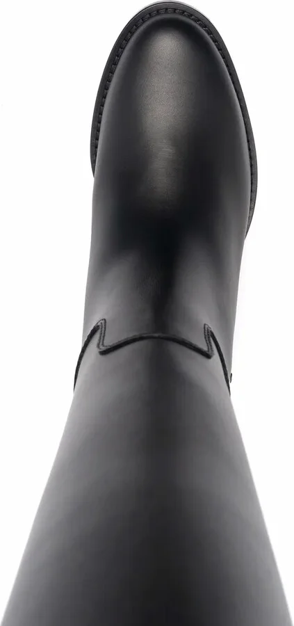 Vara Chain knee-high boots - Image 4