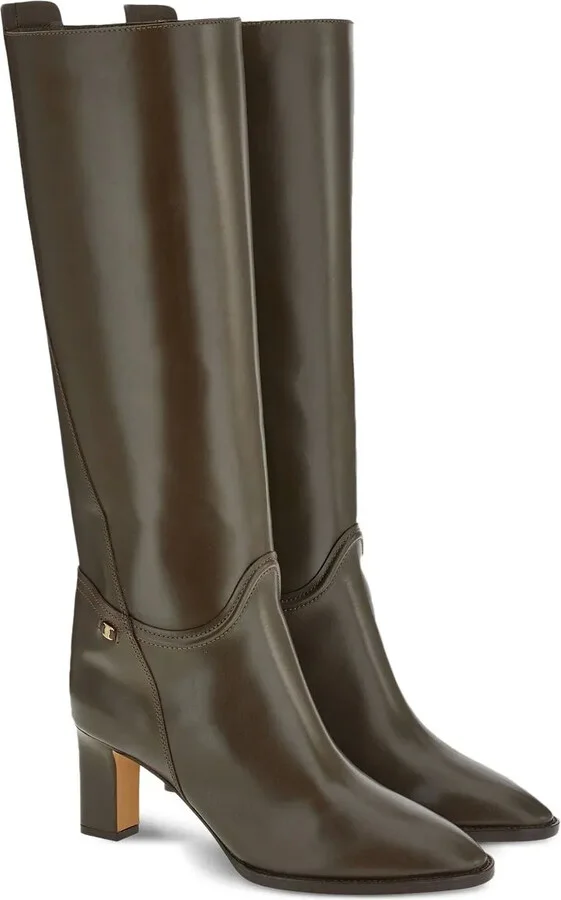 Vara chain knee-high boots - Image 2