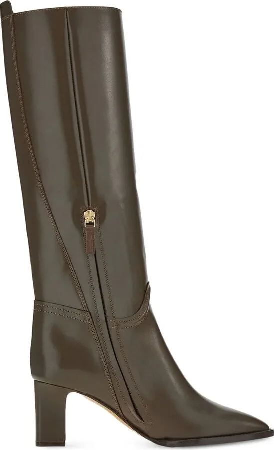 Vara chain knee-high boots - Image 5