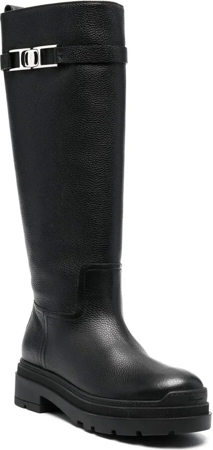 Vara Chain knee-high boots - Image 2