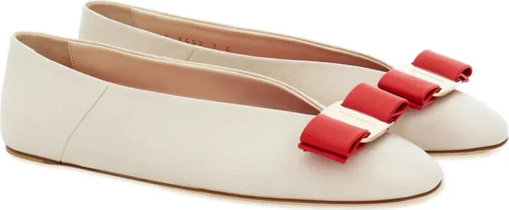 Vara leather ballerina shoes - Image 2