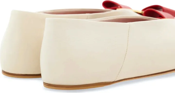 Vara leather ballerina shoes - Image 3
