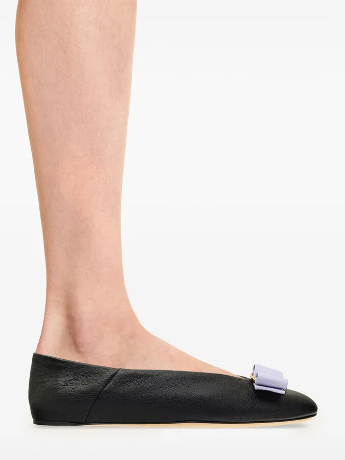 Vara leather ballerina shoes - Image 5