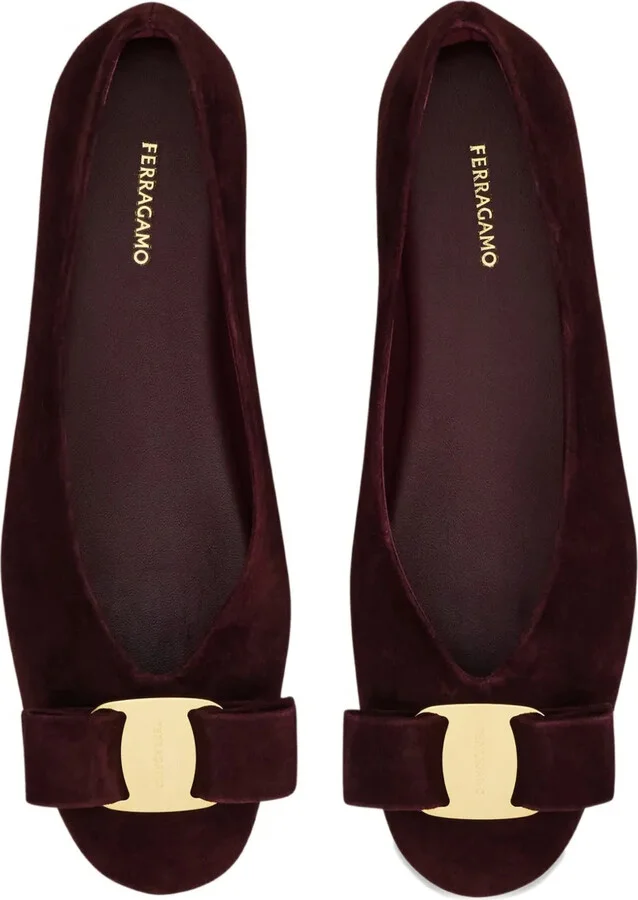 Vara leather ballerina shoes - Image 4