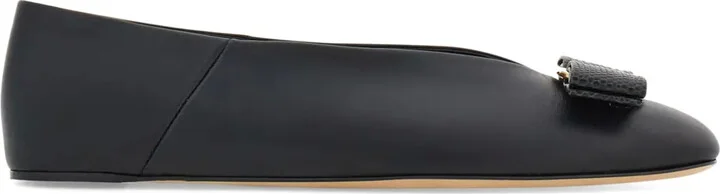Vara leather ballerina shoes