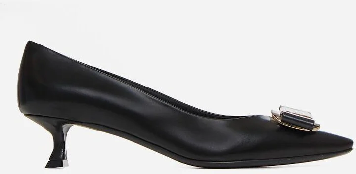 Vara Leather Pumps