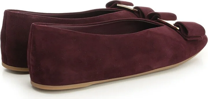 'vara' Suede Ballerina - Image 3