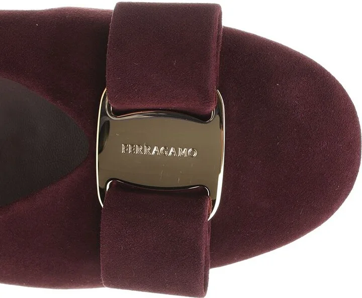 'vara' Suede Ballerina - Image 4