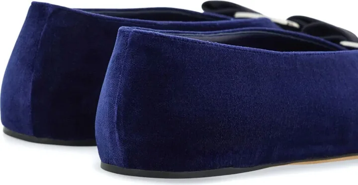 Vara velvet ballerina shoes - Image 3