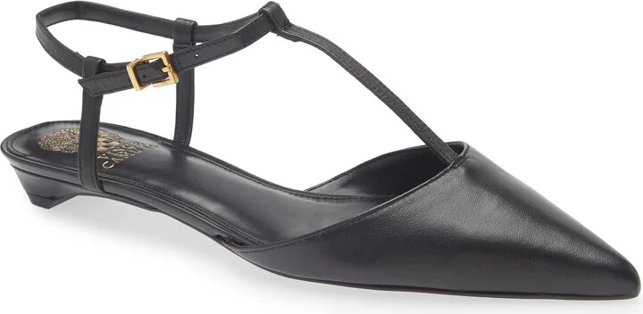 Varena Ankle Strap Pointed Toe Flat