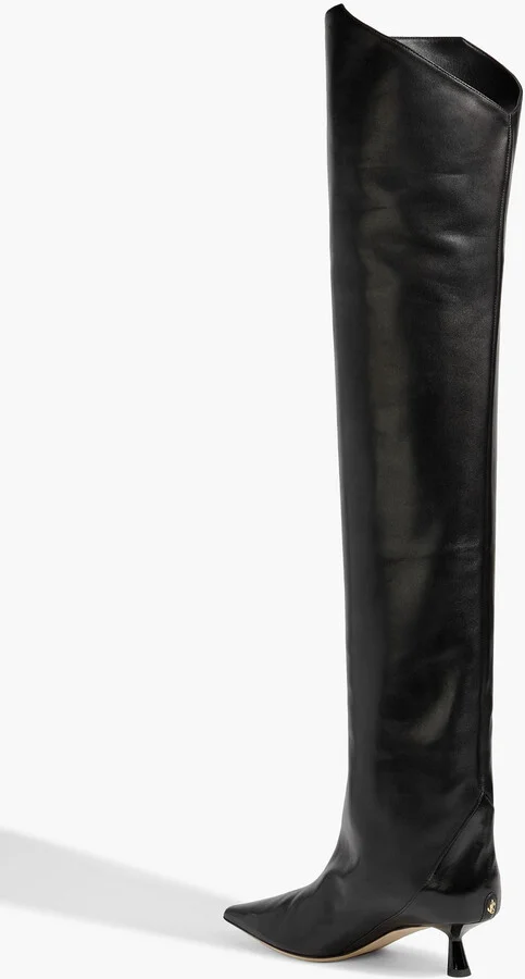 Vari 45 leather over-the-knee boots - Image 3