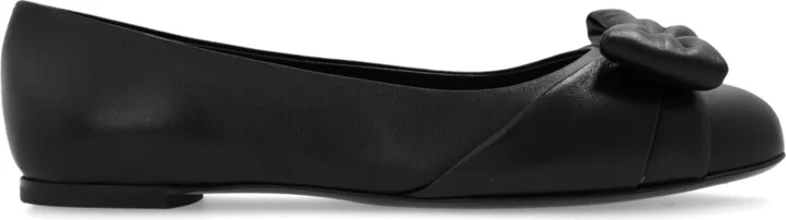 ‘Varina’ Ballerina Flats, , - Black