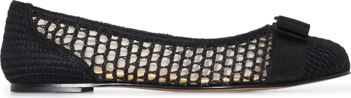 Varina bow-embellished balleria shoes